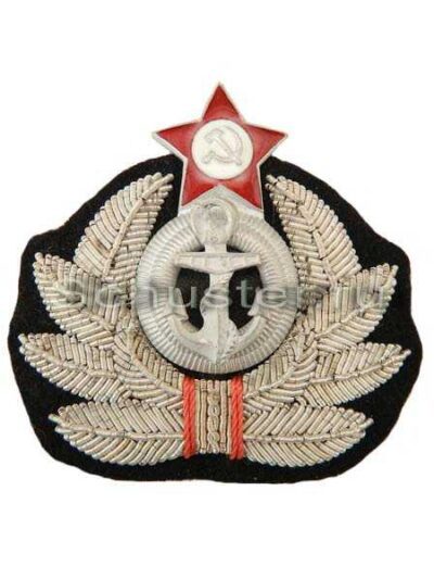 Cockade on the hat commanders of the Navy (the coastal part) (Кокарда на фуражку командного состава РКВМФ (береговой состав)) M3-002-Z