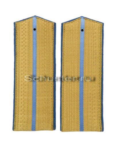 Shoulder Boards Everyday wear (Gold) for Officers (Lieutenant -Captain) Aviation 1943 (Погоны повседневные офицерские обр. 1943 г. среднего комначсостава (ВВС)) M3-256-Z