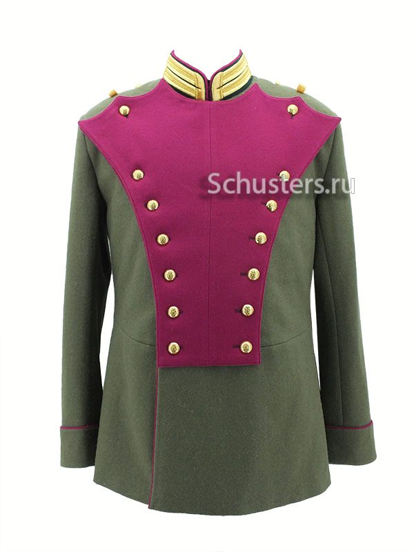 Manufacturing and selling Ceremonial uniform of a chief - officer of the 13th Infantry Regiment 1913-1917 year (Парадный мундир обер - офицера 13 Cтрелкового полка 1913-1917 гг) M1-099-U production with worldwide delivery